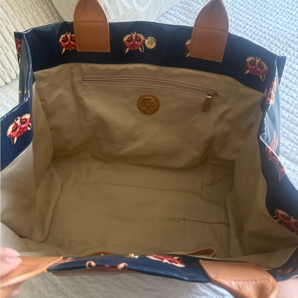 Tory Burch Ella Fox Pattern Tote - Picture 3 of 3
